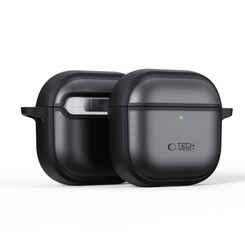 Tech-Protect Magmat Hülle für Apple AirPods 4, Mattschwarz
