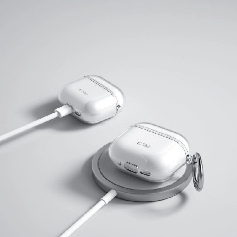 Tech-Protect Flexair Hülle für Apple AirPods 4, transparent