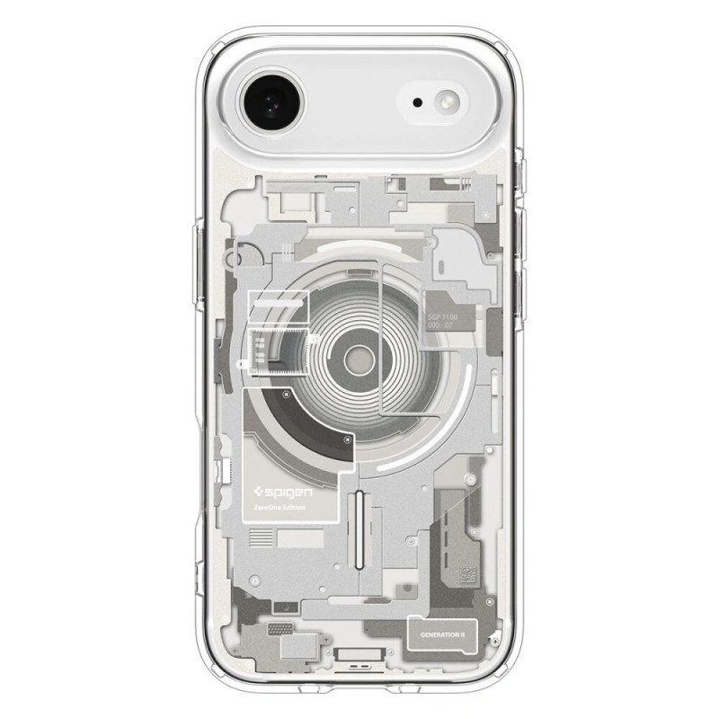 Spigen Ultra Hybrid Mag MagSafe ACS10319 Hülle für Apple iPhone Air, Zero One Natural Titanium