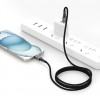 Tech-Protect Ultraboost DNA USB-C / USB-C Kabel PD100W/5A 100 cm, Iron Grey