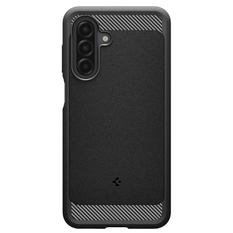 Spigen Rugged Armor ACS09844 Hülle für Samsung Galaxy A17 4G / 5G, Mattschwarz