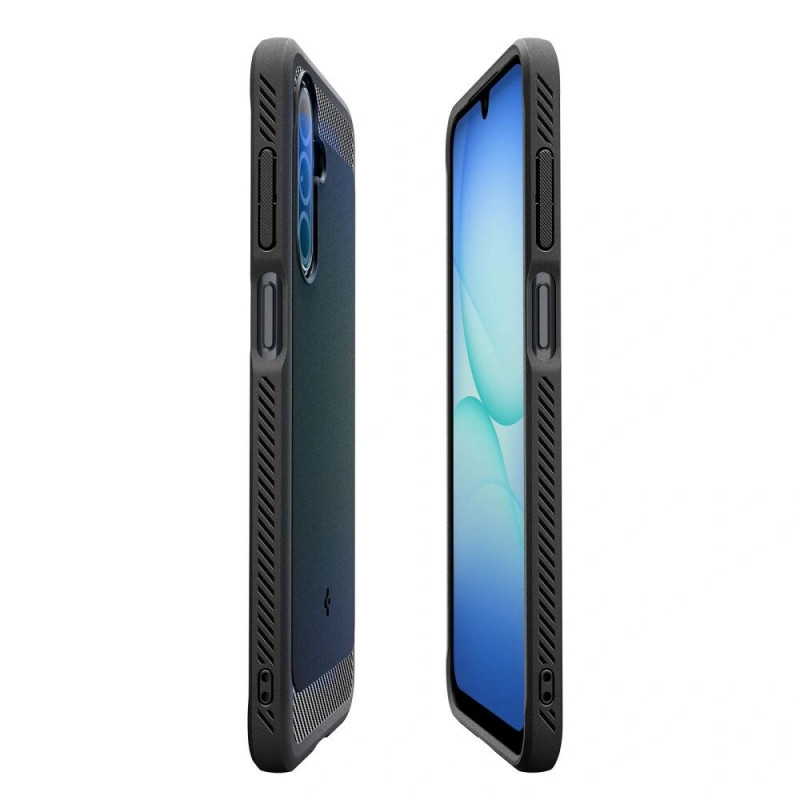 Spigen Rugged Armor ACS09844 Hülle für Samsung Galaxy A17 4G / 5G, Mattschwarz