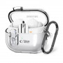 Tech-Protect FlexAir Hülle mit Karabiner für Samsung Galaxy Buds 3 / 3 Pro, transparent