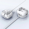 Tech-Protect FlexAir Hülle mit Karabiner für Samsung Galaxy Buds 3 / 3 Pro, transparent