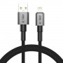 Tech-Protect Ultraboost DNA USB-A / Lightning Kabel 15W/2.4A 100 cm, Iron Grey