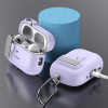 Tech-Protect Slim Hook Hülle mit Karabiner für Apple AirPods Pro 1 / 2, Lavender
