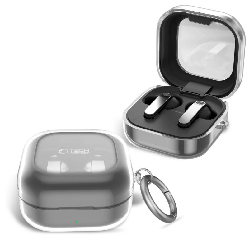 Tech-Protect FlexAir Hülle für Samsung Galaxy Buds 4 / 4 Pro, Clear