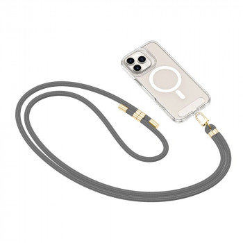 Tech-Protect C7S Rope Crossbody Handyband, Crayon Grey/gold