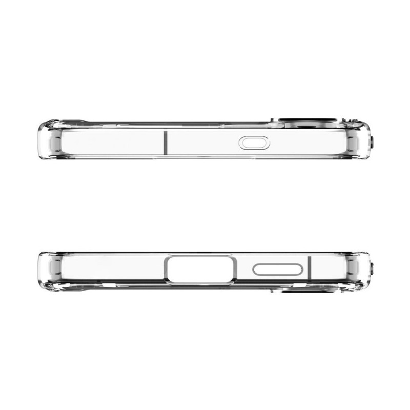 Spigen Ultra Hybrid Hülle für Samsung Galaxy S25 FE, Crystal Clear
