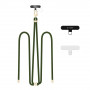 Tech-Protect C7S Rope Crossbody Handyband, Hunter Green/gold