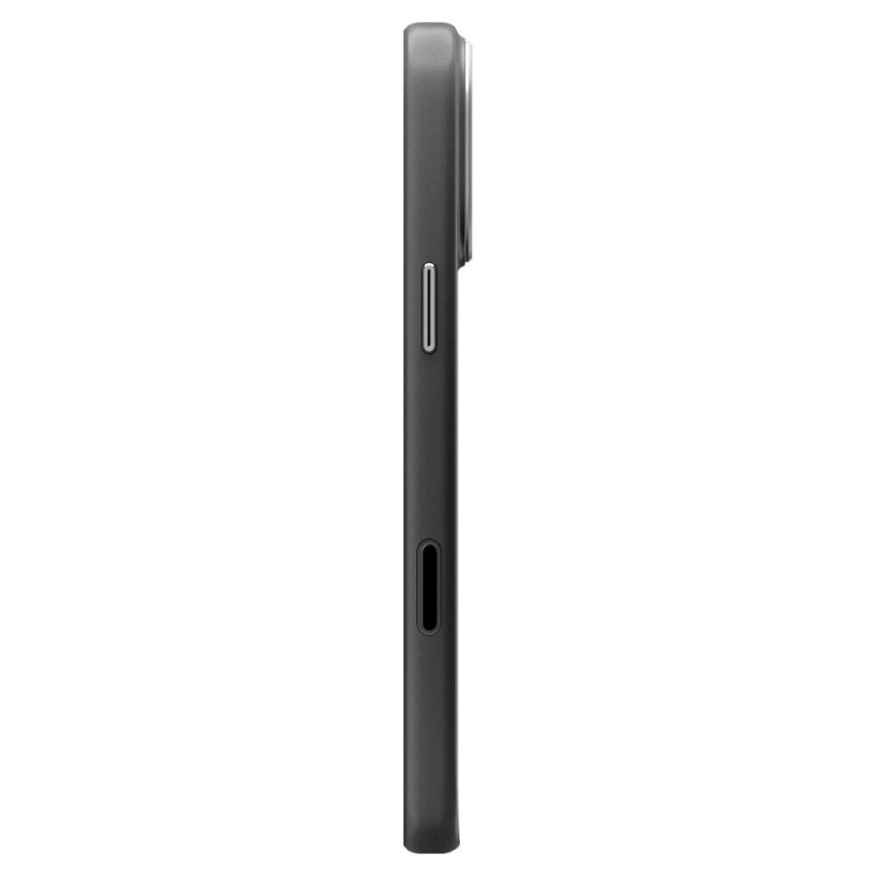 Spigen Enzo Aramid T Mag MagSafe Hülle für Apple iPhone 17 Pro Max / 18 Pro Max, Black/Silver