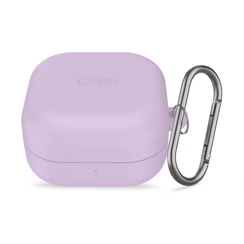 Tech-Protect Silikon-Haken-Hülle für Samsung Galaxy Buds 4 / 4 Pro, Lavender