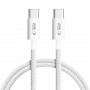 Tech-Protect Ultraboost Lite USB-C / USB-C Kabel PD60W/3A 100 cm, Cool Grey