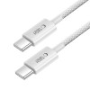 Tech-Protect Ultraboost Lite USB-C / USB-C Kabel PD60W/3A 100 cm, Cool Grey