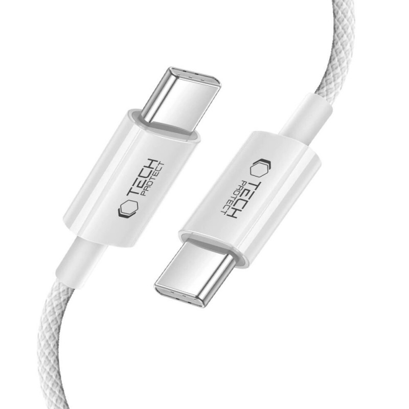 Tech-Protect Ultraboost Lite USB-C / USB-C Kabel PD60W/3A 100 cm, Cool Grey