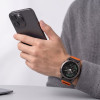 Tech-Protect Nylon Classic Armbanduhrarmband aus Nylon für Garmin Fenix 5X / 5X Plus / 6X / 6X Pro / 7X / 8 / 8 Pro / 9 / 9 Pro 51 mm, Signal Orange