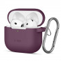 Tech-Protect Silicone Hook Apple AirPods 4 / 5 Hülle THP6094, Burgundy