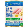 Petmex mit Kaninchen und Birne für ausgewachsene Hunde, 400 g