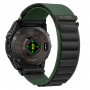 Tech-Protect Nylon Pro THP6034 Armband für Garmin Fenix 5X / 5X Plus / 6X / 6X Pro / 7X / 8 / 8 Pro / 9 / 9 Pro (51 mm), grün / schwarz