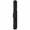 Decoded Textured Silicone Detachable Wallet Hülle für Apple iPhone 18 Pro / iPhone 17 Pro, phantom black