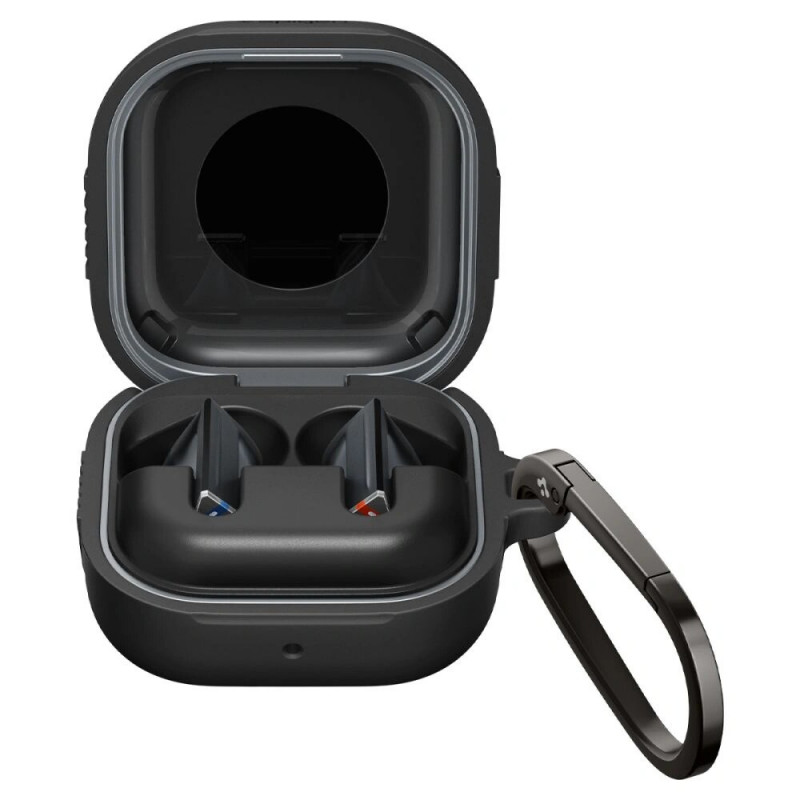 Spigen Rugged Armor Hülle für Samsung Galaxy Buds 4 / 4 Pro, Mattschwarz