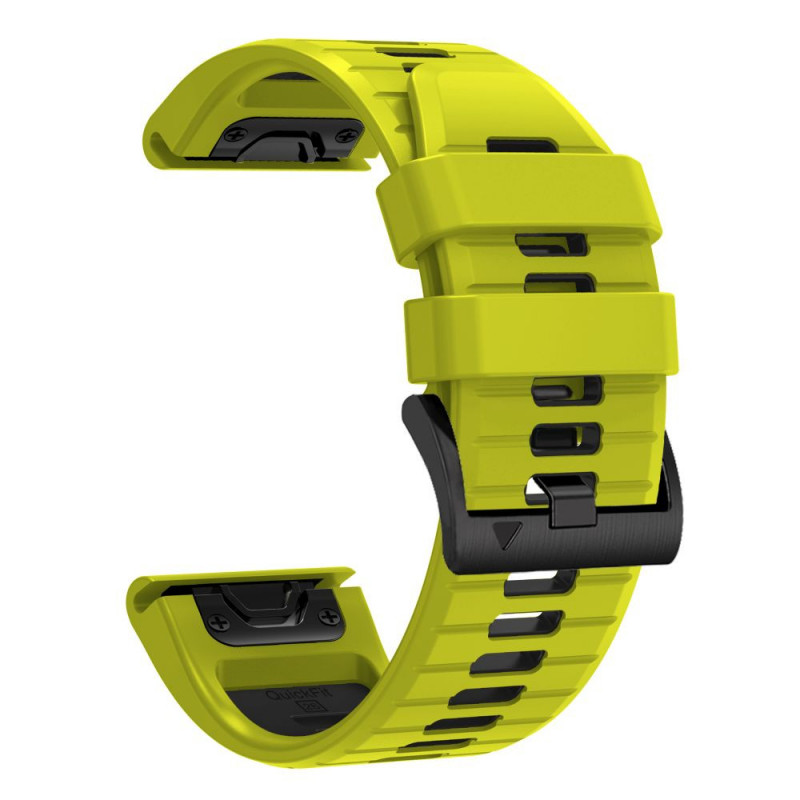 Tech-Protect Iconband Pro THP6042 Armband für Garmin Fenix 5X / 5X Plus / 6X / 6X Pro / 7X / 8 / 8 Pro / 9 / 9 Pro (51 mm), lime / black