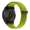 Tech-Protect NylonLoop THP6106 Armband für Garmin Fenix 5X / 5X Plus / 6X / 6X Pro / 7X / 8 / 8 Pro / 9 / 9 Pro (51 mm), electric lime