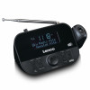 Lenco CR-615BK Radiowecker mit Projektion, DAB+/FM, schwarz