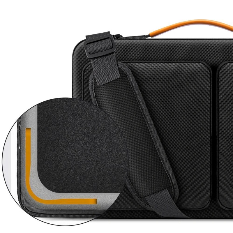 Tech-Protect Defender Bag THP4355 Laptoptasche 13-14", schwarz/orange