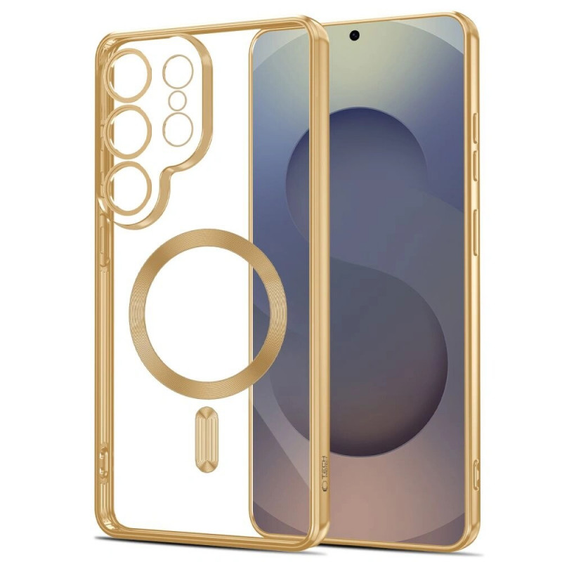 Tech-Protect MagFlex MagSafe Hülle für Samsung Galaxy S26 Ultra, Shiny Gold