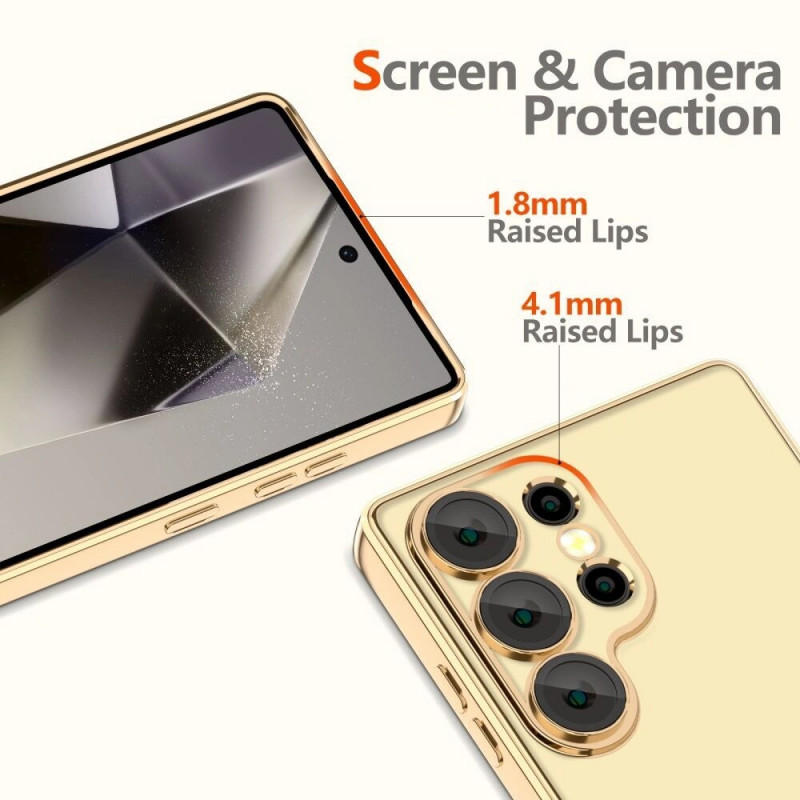 Tech-Protect MagFlex MagSafe Hülle für Samsung Galaxy S26 Ultra, Shiny Gold
