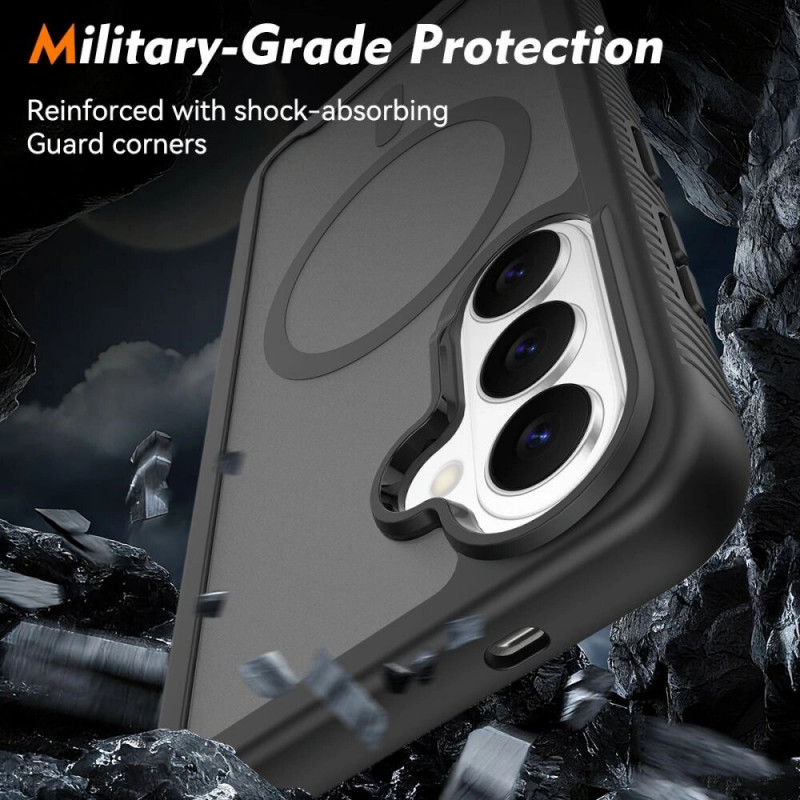Tech-Protect Defense MagSafe Hülle für Samsung Galaxy S26, Mattschwarz