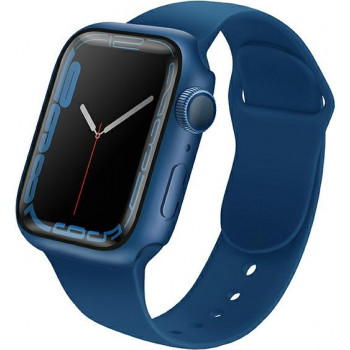UNIQ Legion Hülle für Apple Watch Series 7/8/9 45 mm, Blau
