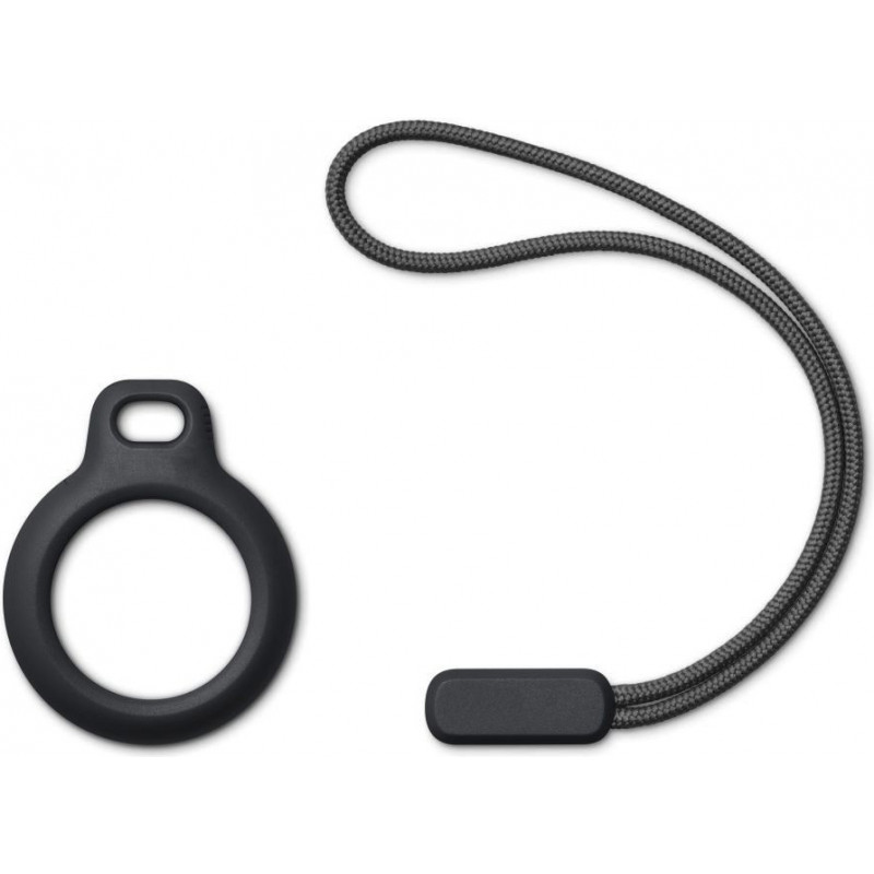 Tech-Protect Rough Chain Hülle für Apple AirTag (THP1351), Schwarz