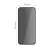 Tech-Protect Glass SPY+ Sichtschutz-Panzerglas für Samsung Galaxy A27 5G (2 Stk.)