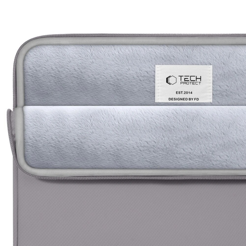 Tech-Protect Sleeve Laptophülle 15-16", Crayon Grey