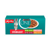 Purina ONE Sterilcat Katzenfutter, Rind & Karotte, 60 x 85 g