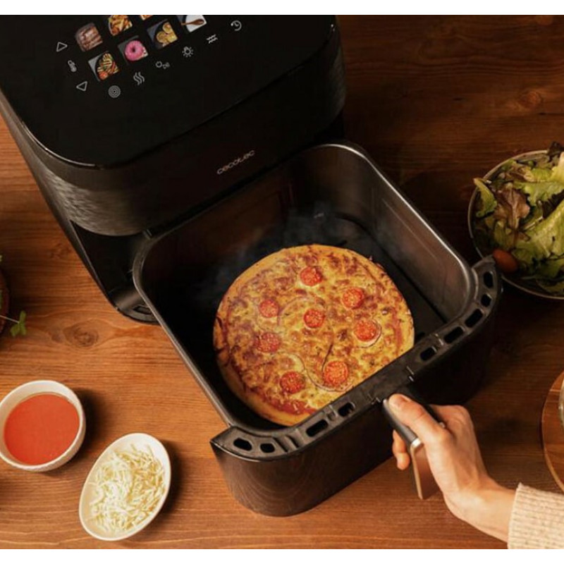 Cecotec Cecofry&Grill Smokin' 8500 Heißluftfritteuse, 8,5 L, 2200 W, Schwarz