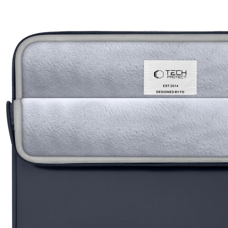 Tech-Protect Sleeve Laptophülle 15-16", Navy Blue