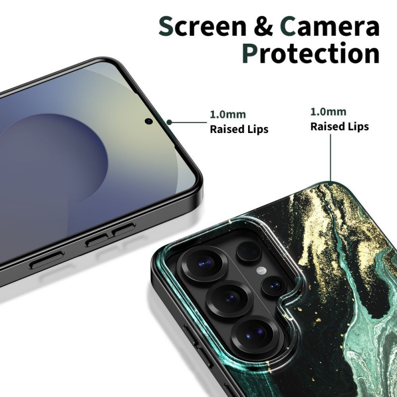 Tech-Protect Lamano MagSafe Hülle für Samsung Galaxy S26 Ultra, Schwarz und Grün