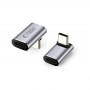 Tech-Protect UltraBoost AA02 USB-C Winkeladapter, Grau