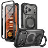 Supcase Grip Pro Mag MagSafe Hülle für Apple iPhone 17 Pro Max / 18 Pro Max, Schwarz