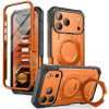 Supcase Grip Pro Mag MagSafe Hülle für Apple iPhone 17 Pro / 18 Pro, Coral