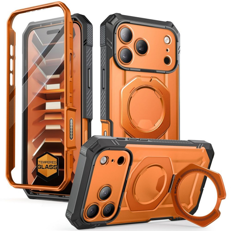 Supcase Grip Pro Mag MagSafe Hülle für Apple iPhone 17 Pro / 18 Pro, Coral