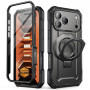 Supcase Grip Pro Mag MagSafe Hülle für Apple iPhone 17 Pro / 18 Pro, Schwarz