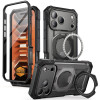 Supcase Grip Pro Mag MagSafe Hülle für Apple iPhone 17 Pro / 18 Pro, Schwarz