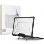 Tech-Protect SmartShell Pro Hülle für Apple MacBook Air 13" (M2/M3/M4/M5) 2023-2025, Schwarz/Transparent