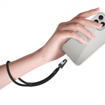 Tech-Protect C8S Rope Handgelenkschlaufe, Schwarz