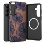 Tech-Protect Lamano MagSafe Hülle für Samsung Galaxy S26, Velvet Night, THP5299