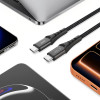 Tech-Protect UB11T Ultraboost USB-C / USB-C Kabel, PD 100W, 200 cm, Schwarz